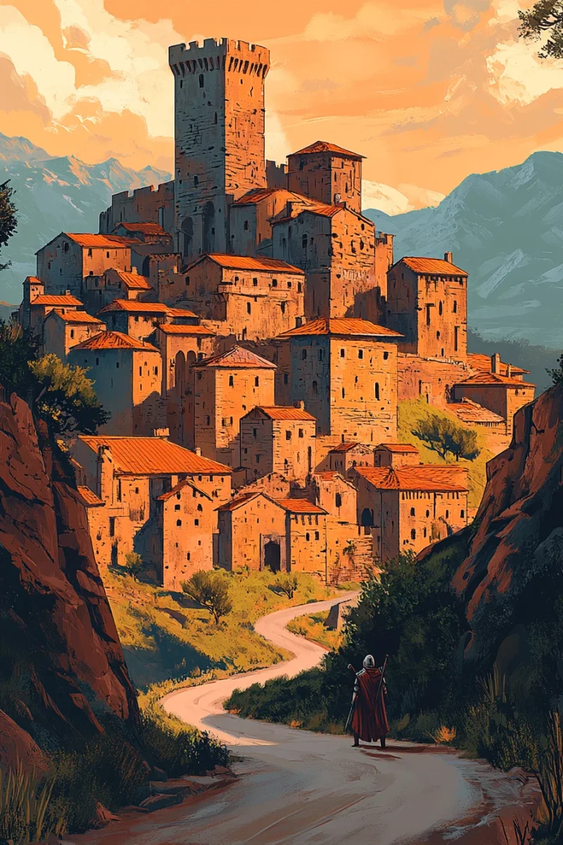 Carcassonne: Türme und Gauner