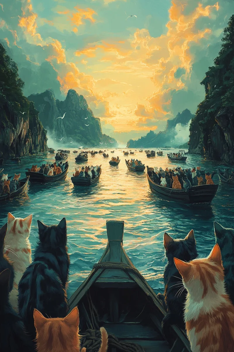 Die Insel der Katzen: Späte Ankömmlinge