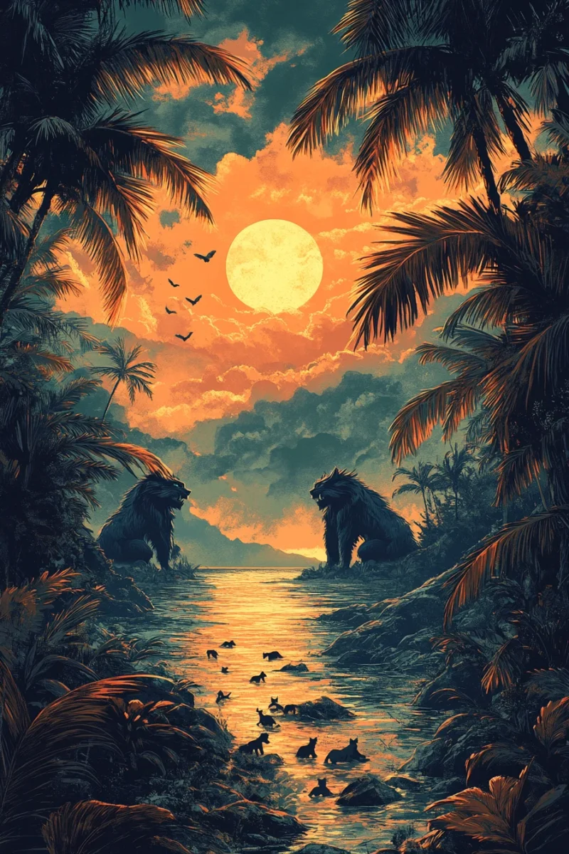 Die Insel der Katzen: Kätzchen und Biester