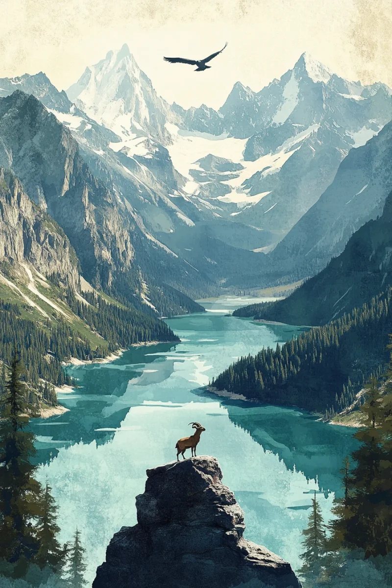 Cascadia: Bergseen