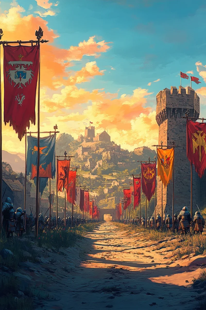 Carcassonne: Turniere und Wappen